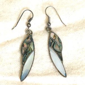 “Wings” French hook earrings